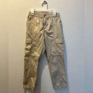 GAP brand girl's school pants size 10 beige color.